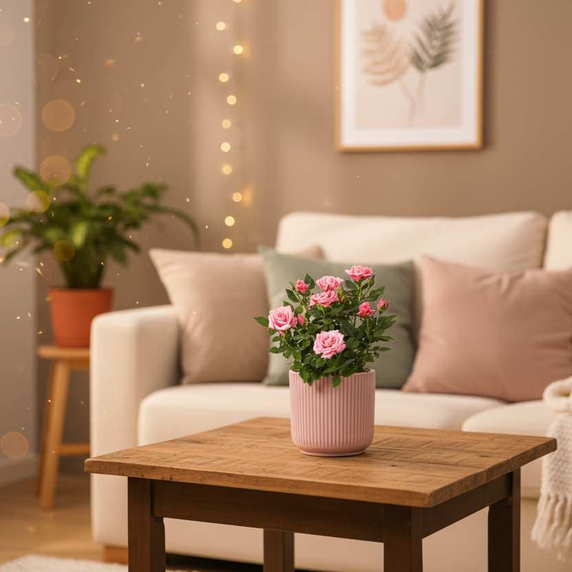 Rose Plant Pink