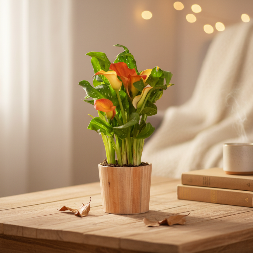 Calla Lily Plant Orange