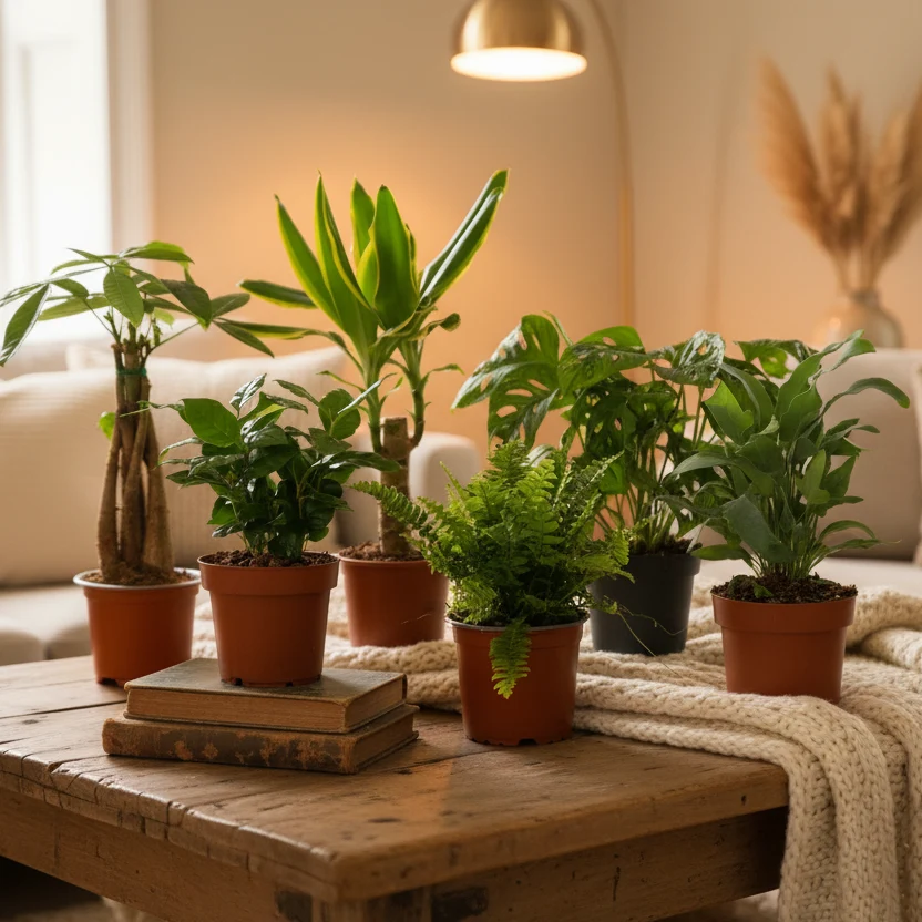Mixed houseplants for the Petite Plants collection