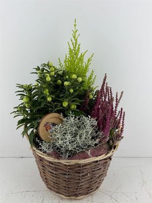 Mixed Colour Floral Arrangement – 3 Stems