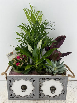 Mixed Colour Floral Arrangement