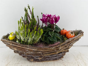 Mixed Colour Wooden Arrangement