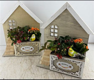 Mixed Colour Floral Arrangement
