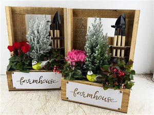Mixed Colour Flower Arrangement – 4 Stems
