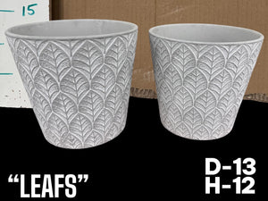 Decorative Stone Vase Pot – 13cm