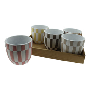 Decorative Eco Plant Pot – 12cm