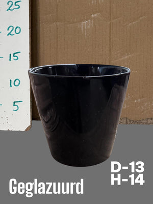 Ceramic Plant Pot – 13cm Cylinder