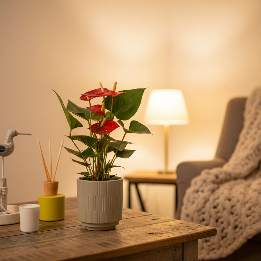Anthurium Plant Red