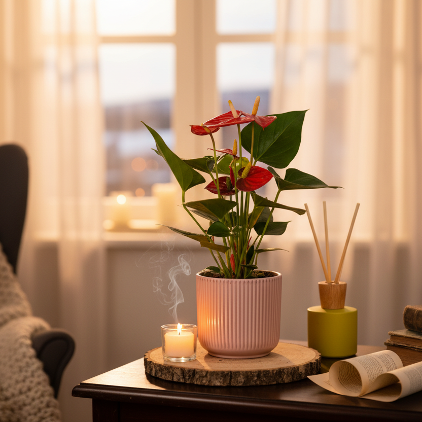 Anthurium Plant Red