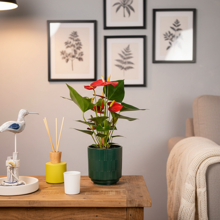 Anthurium Plant Red