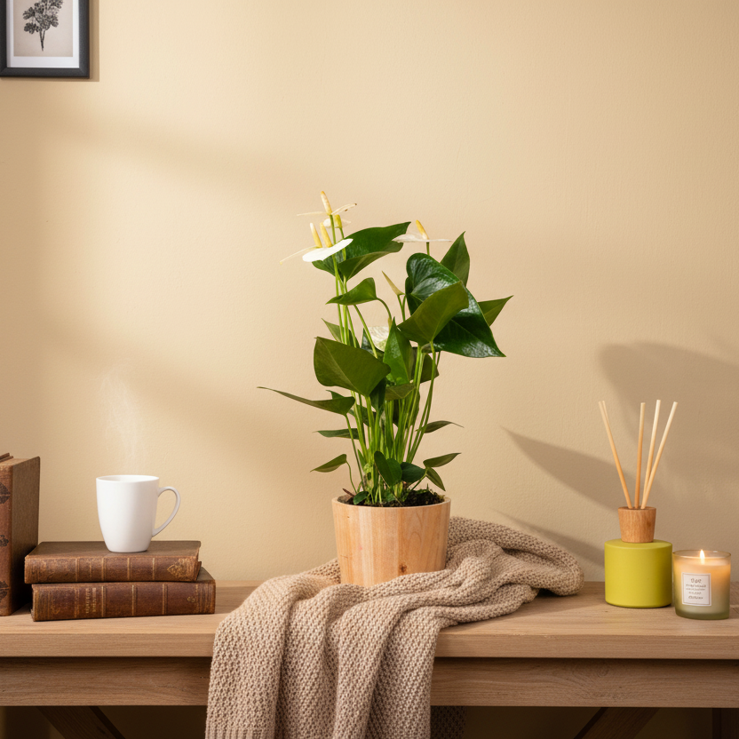 Anthurium Plant White