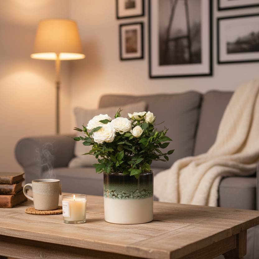 Rose Plant White