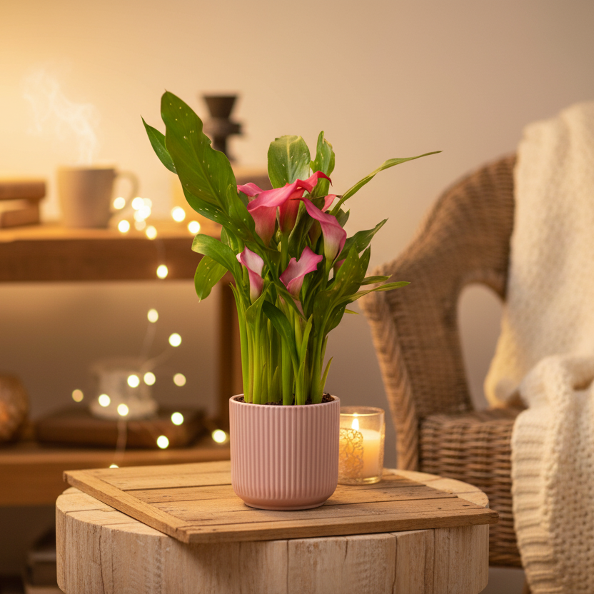Calla Lily Plant Pink