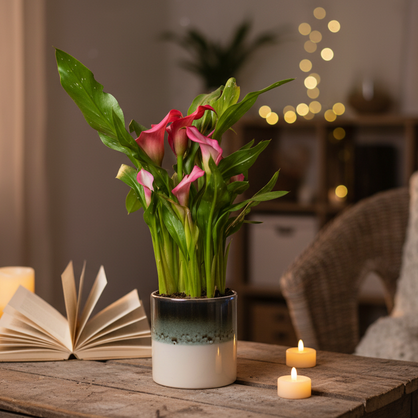 Calla Lily Plant Pink