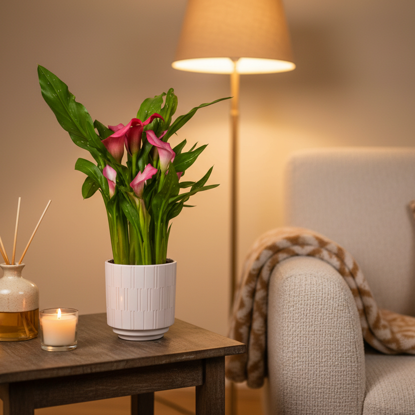 Calla Lily Plant Pink