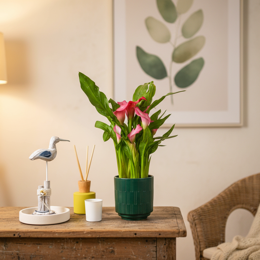 Calla Lily Plant Pink
