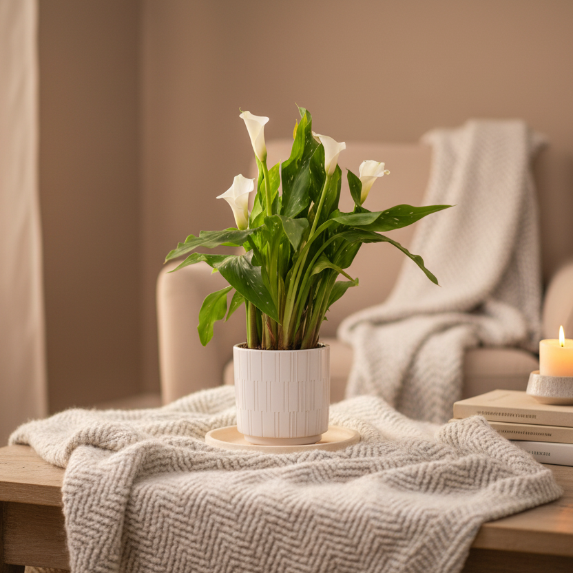 Calla Lily Plant White