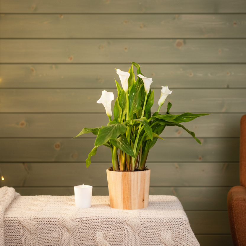 Calla Lily Plant White