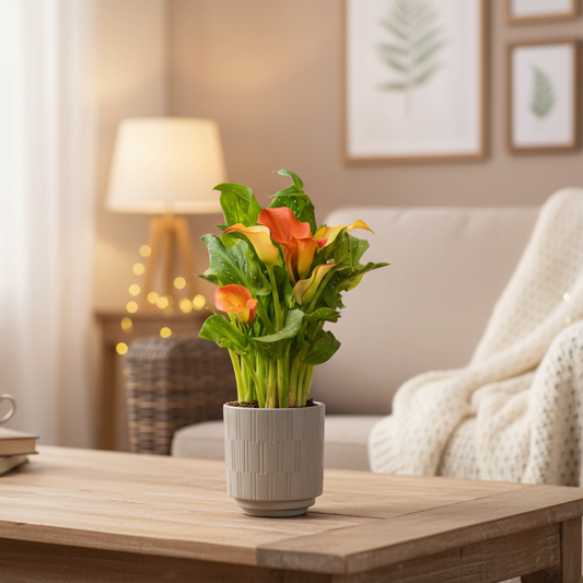 Calla Lily Plant Orange