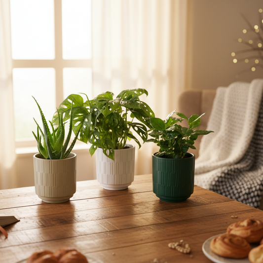 Trio of houseplants Mix 2
