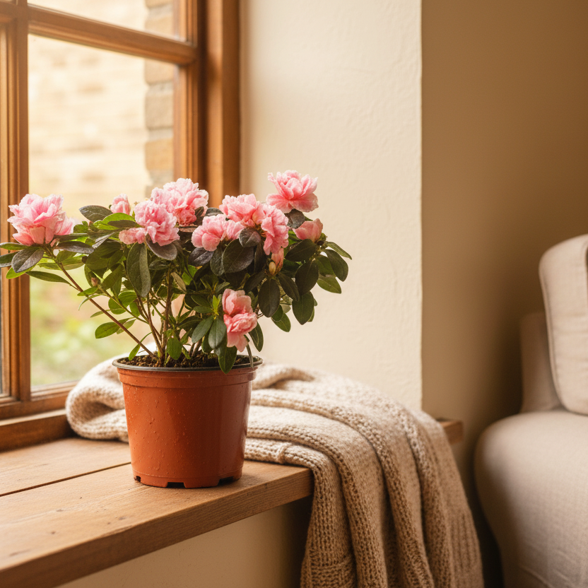 Azalea Plant Pink