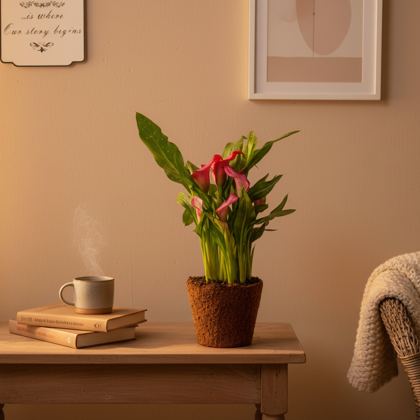 Calla Lily Plant Pink