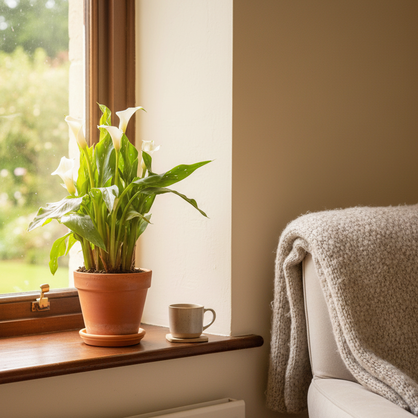 Calla Lily Plant White