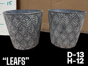 Decorative Stone Vase Pot – 13cm