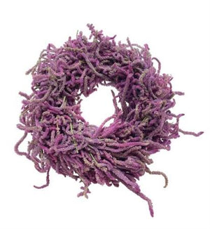 Natural Preserved Limonium Wreath – 40cm