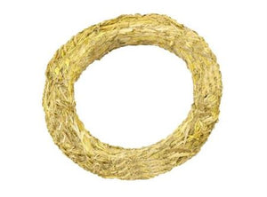 Natural Straw Wreath – 35cm