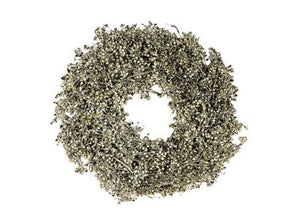 Green Wax Olive Wreath – 23cm