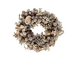 Mixed Fruit Wax Wreath – 23cm