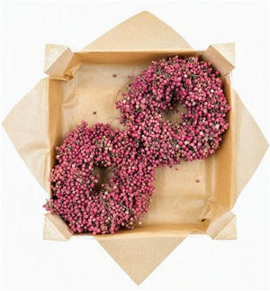 Pink Schinus Wreath – 20cm