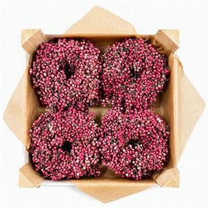 Pink Schinus Wreath – 12cm