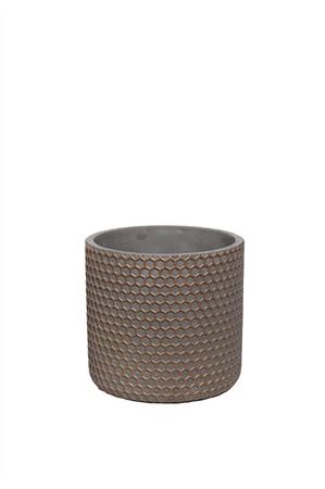 Joyce Honeycomb Concrete Ornamental Pot – 9cm