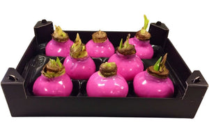 Pink Wax Rose Christmas Decoration – 20cm