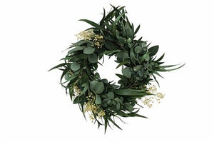 Green Eucalyptus Wreath – 30cm