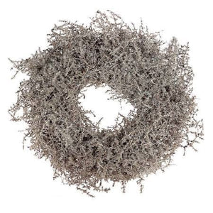 Brown Asparagus Wreath – 35cm