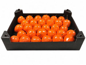 Orange Wax Apple Decorative Fruit