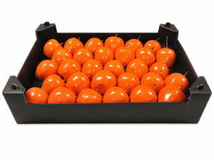 Orange Wax Apple Decorative Fruit