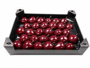 Red Wax Apple Decorative Stems
