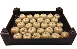 Gold Wax Apple Decorative Stems
