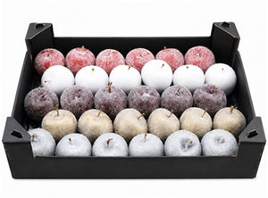 Mixed Colour Wax Apple Decorative Stems
