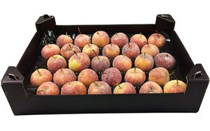 Natural Light Brown Wax Apple Decoration