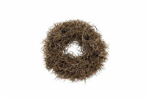 Natural Iron Grass Wreath – 30cm