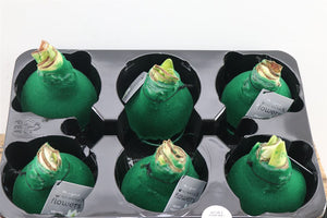 Dark Green Waxed Velvet Christmas Decoration – 32cm