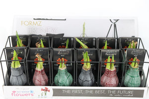 Mixed Colour Wax Christmas Decoration – 28cm