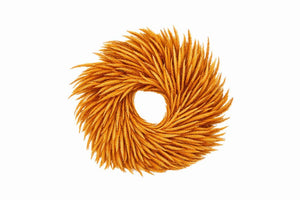 Natural Silkworm Wreath – 30cm