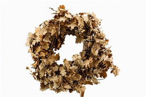 Natural Brown Oak Wreath – 30cm