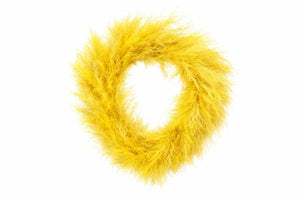 Yellow Lao Grass Wreath – 40cm